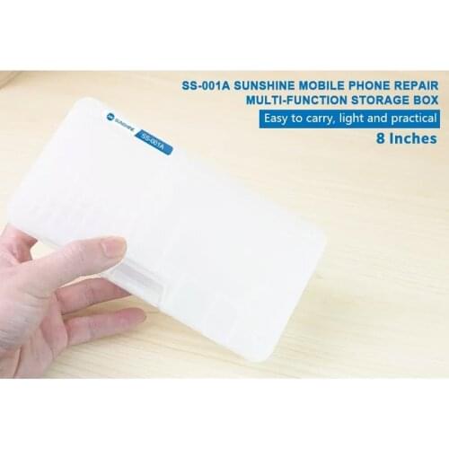 SUNSHINE SS-001A Storage Box Multi-function Phone LCD Screen Motherboard IC Chips Parts Organizer Phone Repair Storage Box