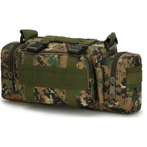 Tactical Military Waist Bag Molle Bag Waterproof Fanny Pack Outdoor Sports Climbing Hiking Hunting Waist Bags Belt