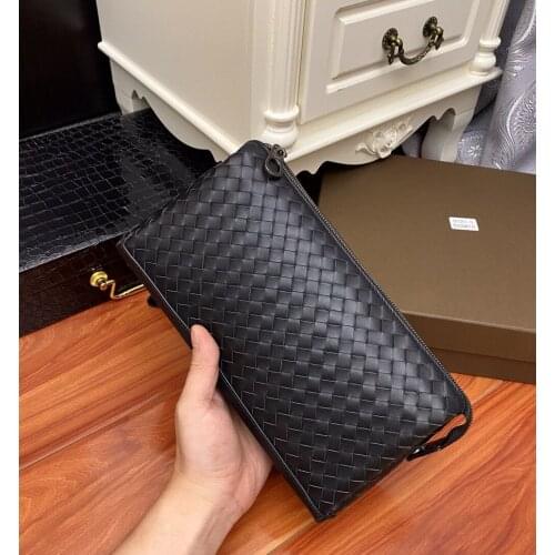 High Quality Calf Leather Clutch Bag 2021 Fashion Luxury Multifunction Large Capacity Purse Zipper Designer Wallet