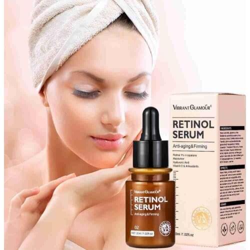 Vibrant Retinol Eye Serum Moisturizing, Whitening, Firming, Fading Fine Lines, Anti-wrinkle And Anti-aging Deep Care Essence