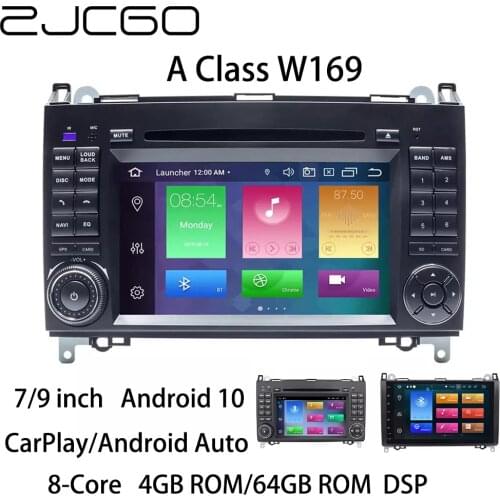 Car Multimedia Player Stereo GPS DVD Radio Navigation Android Screen for Mercedes Benz A Class W169 169 A150 A170 A200 2004~2012