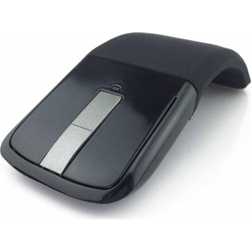 2.4Ghz Foldable Wireless Mouse Folding Arc Touch Slim Mouse Computer Gaming Mouse Mice for Microsoft Surface PC Laptop
