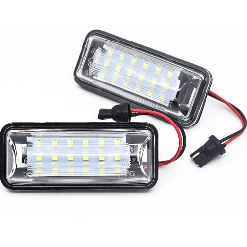 2PCS Canbus LED License Plate Light for Subaru Forester XV Impreza Legacy BRZ WRX / WRX STI Wagon Toyota 86 GT-86 FT-86 Scion