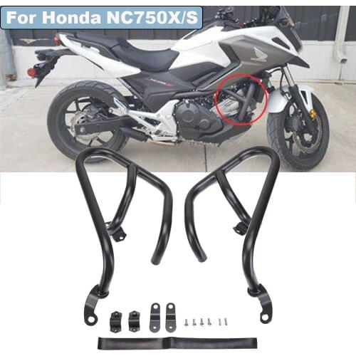 Motorcycle Crash Bar Bumper For NC750S NC750X NC750S 750X Bar Bumper Engine Guard Protector For Honda NC700S NC750X 2012-2020