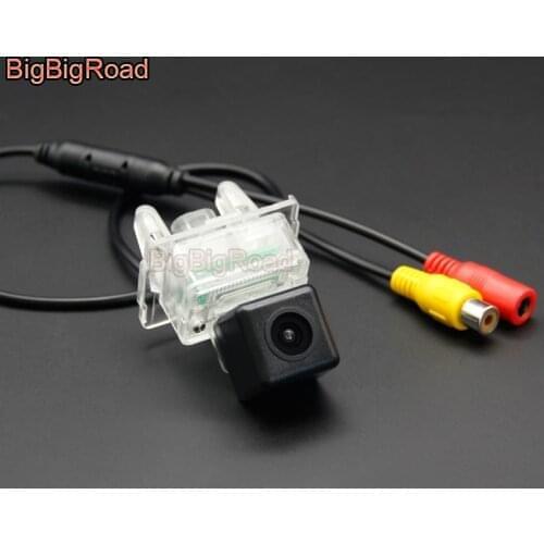 BigBigRoad Auto Reverse Camera For Mercedes Benz C E Class W204 W205 W212 C207 W213 Car Rear View Camera HD CCD Night Vision