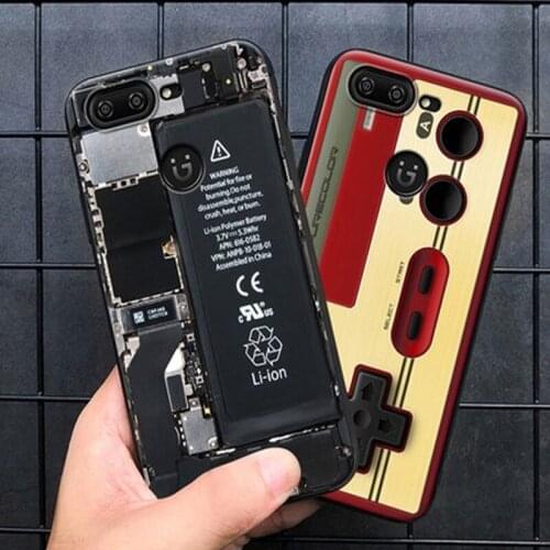 For Gionee S10 case back cover GioneeS10 Retro pattern Painted soft silicone TPU bumper For Gionee S10 S 10 phone cases