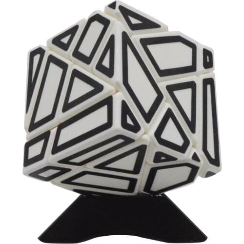 FANGCUN 3x3x3 Ghost Magic Cubes Puzzle Cube Puzzle Cube Toys with Base Holder