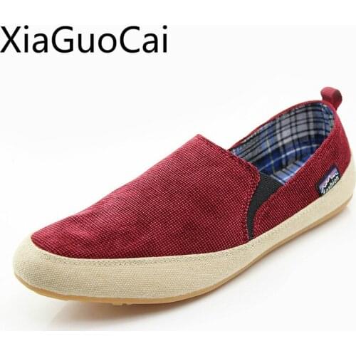 Hot Sale Fashion Suede Men Casual Shoes Loafers Solid Slip-on Spring Male Flat Casual Shoes Loafers for Mens W6 35