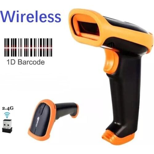 Original Netum Wireless 1D Barcode Scanner USB Cordless 1D Bar Code Reader Handheld 1D Barcode Reader