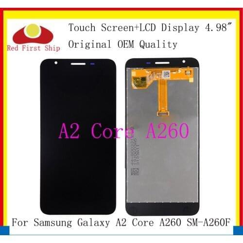 5Pcs/lot Original LCD For Samsung Galaxy A2 Core LCD Display Touch Screen Digitizer Assembly For Samsung A2 Core A260 lcd