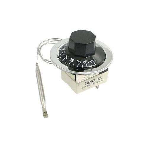 AC 16A 250V Rotary Knob Temperature Control Capillary Thermostat