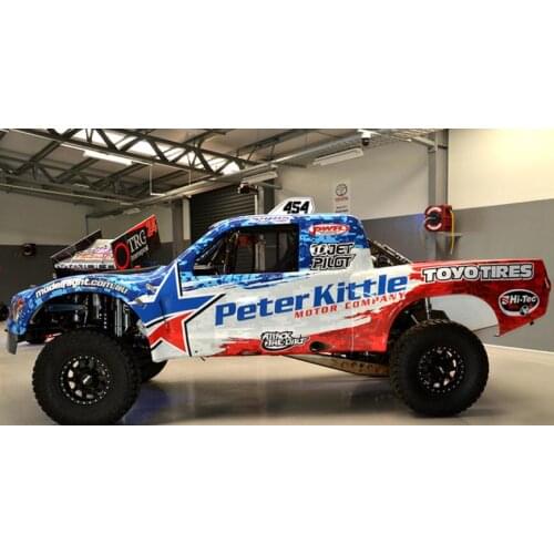 1/10 Scale On road Flat Drift Eelctric RC Toy Car baja 1000TRX slash 10sc shore 4x4 F150 Hobao HSP VRX Body Shell Decal Stickers