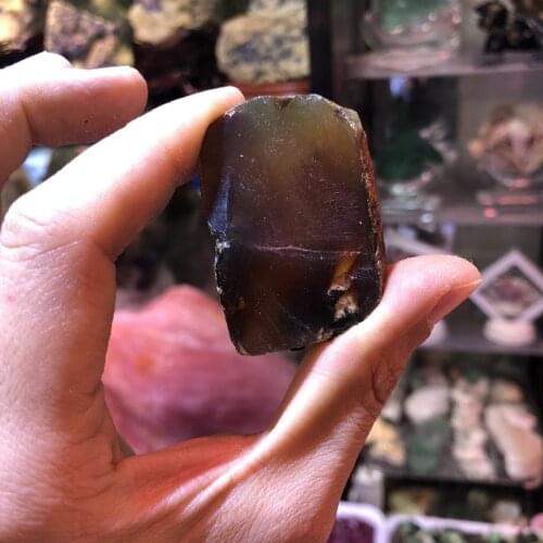 Sale 1Pcs Natural Genuine Ambe r Resin Rough,Raw Ambe Healing stone Speciment,For warping Cabbing,Cutting, Lapidary,Approx 35mm
