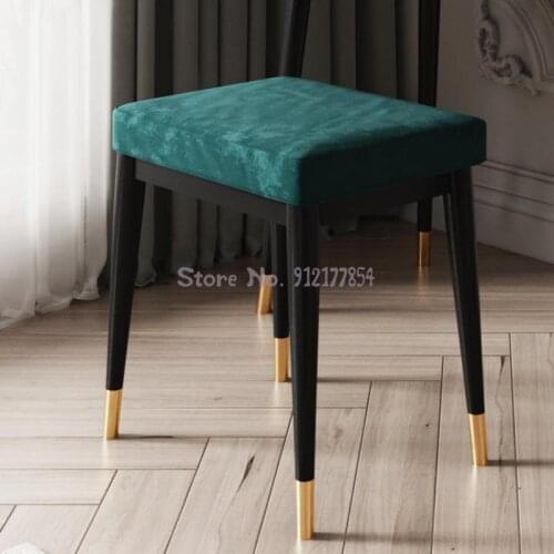 Nordic dressing stool makeup stool modern minimalist light luxury dressing table stool makeup chair bedroom net red chair ins