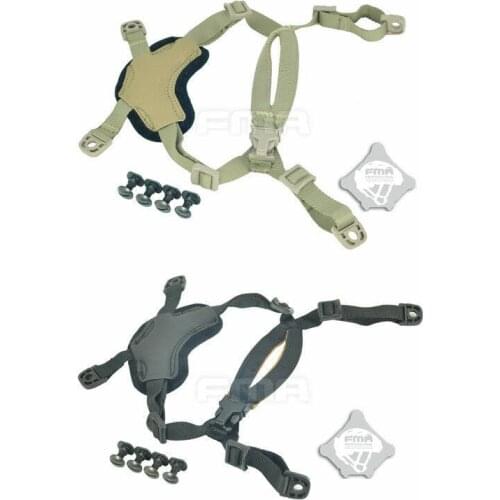 FMA TB956 Tactical Military Suspension System Chin Strap for Fast Mich IBH Helmet