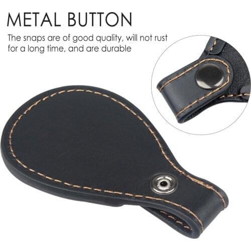 Leather Toe Rest Universal Protector Pad Outdoor Placement Pad Toe Protector Pad Resting Heat Pipe Pad Hunting Camping Place Pad