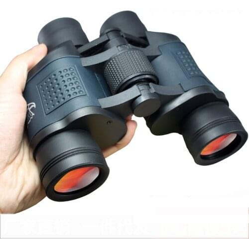 High Clarity Telescope 60X60 Binoculars Hd 10000M High Power for Outdoor Hunting Optical Binocular Fixed Zoom Telescope