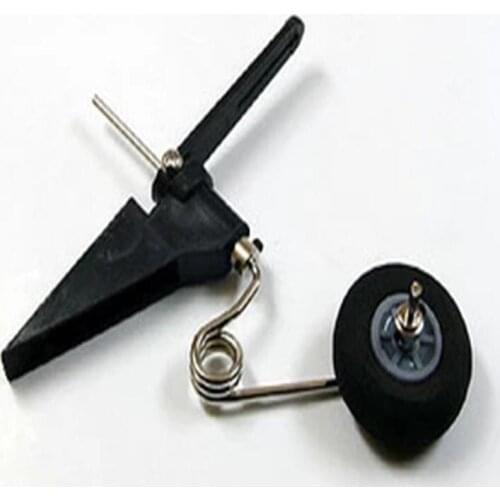 1 Set Replace Tail Wheel Assembly 60x25mm D28 /30 RC Airplane Parts Aeromodelling For Jet 540T