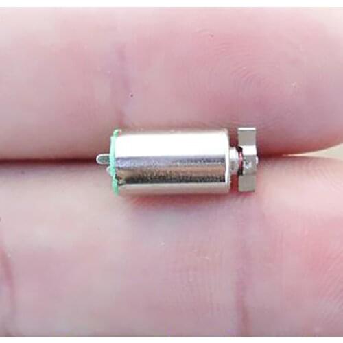 1PCS 610 Hollow Cup Vibration Motor DC 1.5V-3V Miniature Vibration Motor Motor Diameter: 6 mm Micro Motor for Mobile Phone