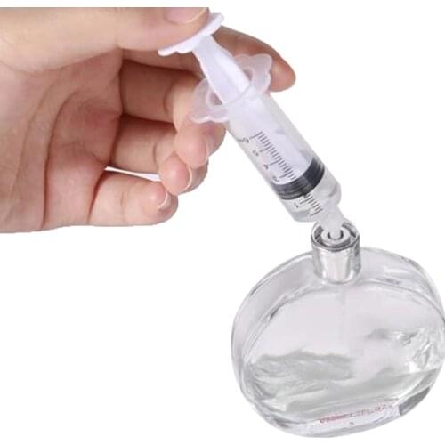 5Pcs/lot 5ml Plastic Syringe Perfume Dispenser For Refill Cosmetic Liquid Essential Oil Portable Quantitative Dispensing Tools