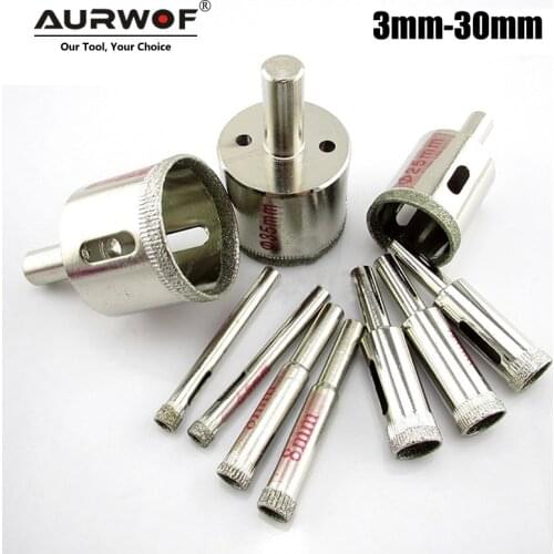 LA VIE 1pc Glass Hole Saw 115mm-160mm Diamond Drill Bit Hole Saws Tile Ceramic Marble Granite M25 Power Tool Accessories DB02047