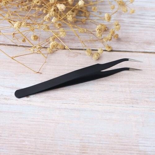 Stainless Steel Anti-Static Tweezer Professional Tweezers Precision Hard Clip Sugar Beads Tweezers Tools Baking Pastry Tools