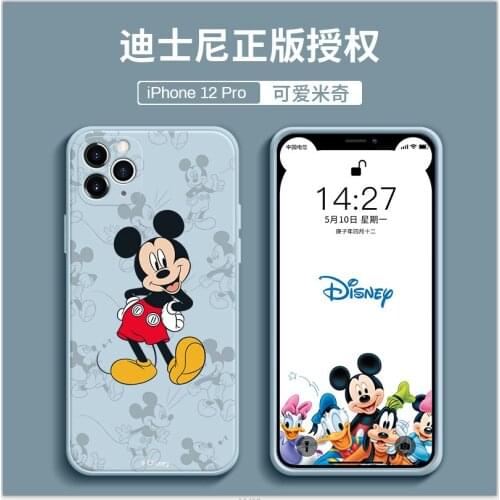 DISNEY 2021 Mickey Case for iPhone 12 12 MINI 12PRO 12PROMAX 360 Full Cover ZT0509-11