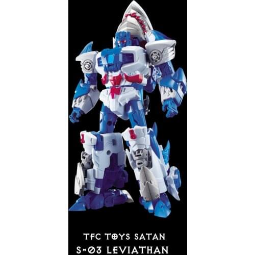 Ready! TFC TOYS Satan S-03 Leviathan Figure Satan Combiner Shipping with Box
