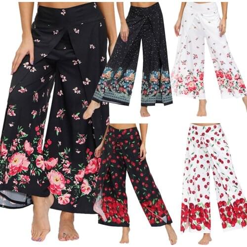 Hxroolrp Women's Wide Trousers