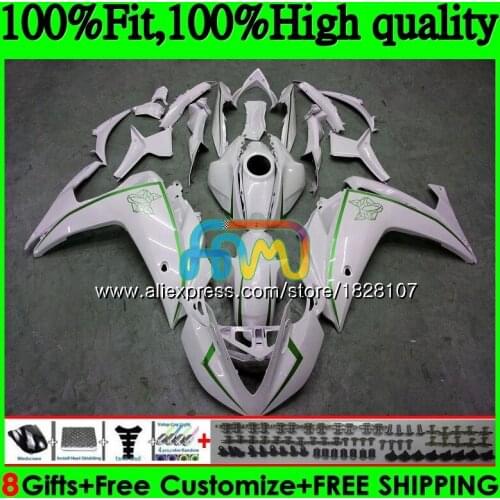 Injection For YAMAHA Pearl White YZF R3 R25 R 25 YZFR25 14 15 16 17 113BS.175 YZF-R3 YZF-R25 YZFR3 2014 2015 2016 2017 Fairings