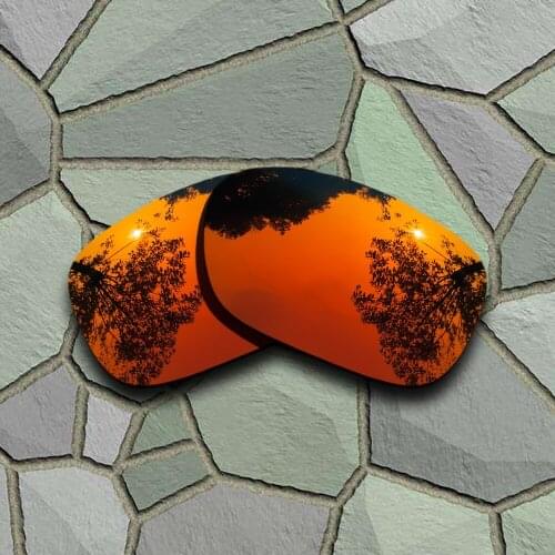 Red Orange Sunglasses Polarized Replacement Lenses for Oakley Twoface