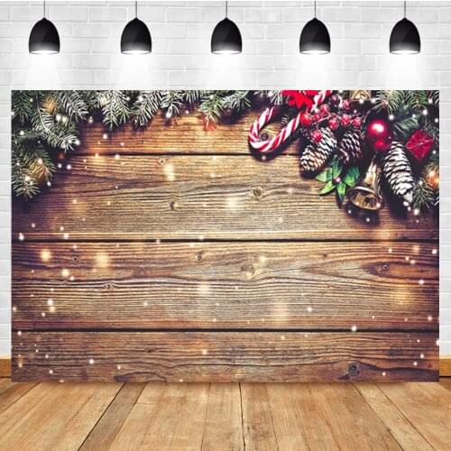 Laeacco Christmas Board Gift Light Bokeh Newborn Portrait Birthday Photo Photography Backdrop Photo Background For Photo Studio