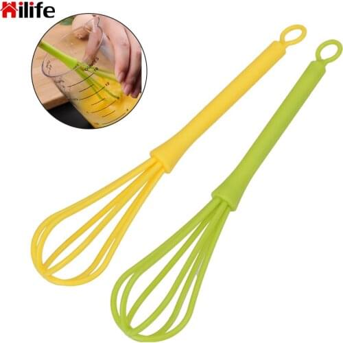 Plastic Egg Beater Cooking Tool Cream Baking Flour Stirrer Egg Tools Kitchen Accessories Hand Whisk Mixer for Eggs