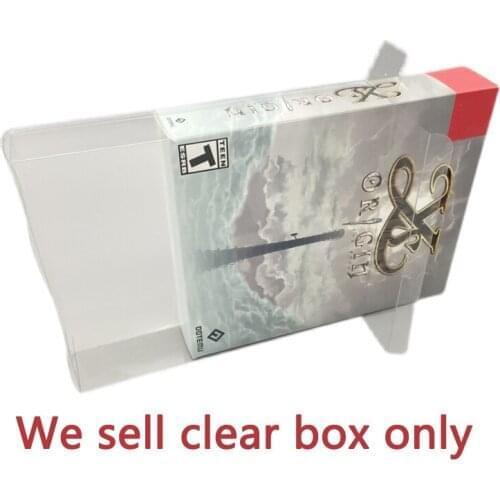 Transparent PET Display box Storage Case for Switch Shell for YS Origin for LRG Game Protective box Limited US Edition