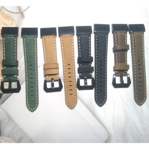 22mm Quick easy fit band for Garmin Forerunner 935 945 smart watch Accessories Leather bracelet strap
