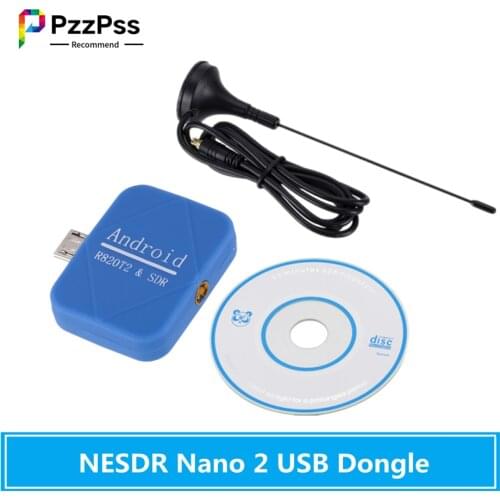 PzzPss Android Phone SDR+R820T2 Mini RTL-SDR and ADS-B Receiver NESDR Nano 2 USB Dongle Hot Sale
