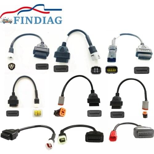 High Quality for Motorcycle Cable For Ducati For YAMAHA 3/4pin For HONDA 4/6Pin For Motor Del-phi/SUZUKI OBD2 Extension Cable