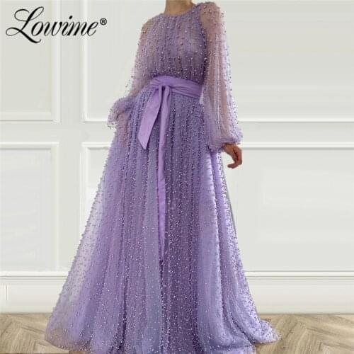 Haute Couture Beading Evening Dresses 2020 Dresses Women Party Night Celebrity Prom Dress Robe De Soiree Plus Size Dubai Dresses