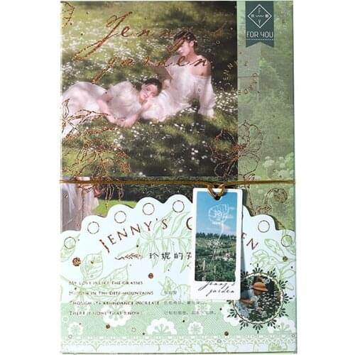 30 Pcs/Set Jennys Garden Series Postcard Retro INS Style Message Greeting Cards Blessing Card DIY Journal Decoration