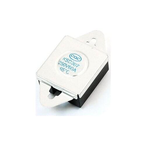 95C N/C KSD307 Temperature Control Switch Thermostat AC 250V 60Amp