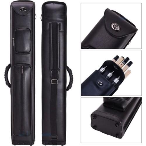 New Arrival 3x5 Pro Pool Cue Case 3 Butts 5 Shafts Carry Billiard Pool Cue Stick Professional Portable Carrying Case