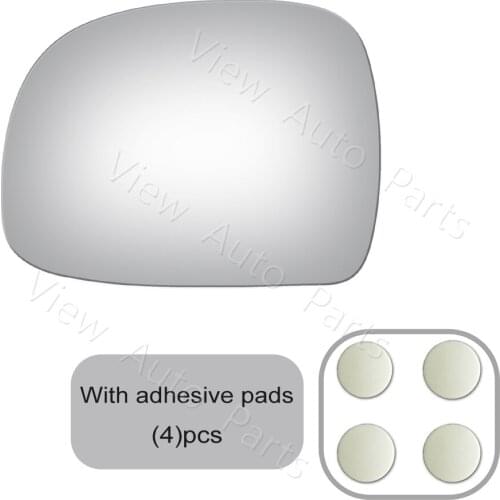 New Mirror Glass +Adhesive for CHEVY GMC ISUZU Pickup Truck Driver Left Side