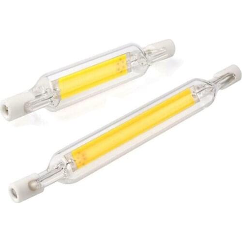 LED Tube R7S COB Bulb 78mm 118mm 15W 30W Glass Bulb 110V 220V Replace Halogen Lamp J78 J118 LED Spotlight Energy Saving Light