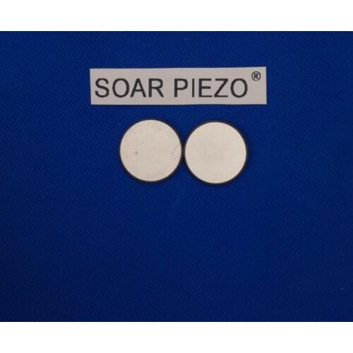 Ultrasonic Piezo Ceramic Disc 28mmx2.07mm-PZT4 1MHz Piezo Electric Disk PZT Beauty Crystals Chips Sensor PZT Transmitter Chips