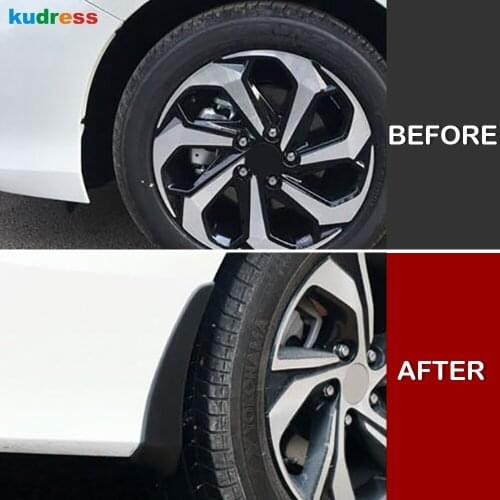 For Honda Accord 2018 2019 Car Mudflaps Splash Guards Car Mud Flaps Mudguards Fender Front & Rear Protector Accessories