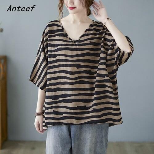 Short sleeve cotton vintage summer casual loose tee t shirt women t-shirt ladies tshirt clothes 2021 tops streetwear clothing