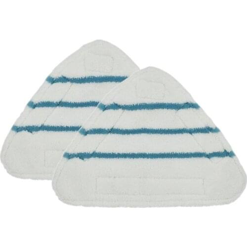 2pcs Mop Cloth Steam Cleaner Parts Washable Mops For Clean Max Microfiber Cleaner Mop Replacements Household Mop Cloth