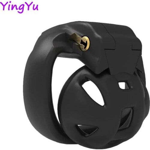 2021 HT-V4 Nub Cage Male Chastity Device Penis Rings Cock Cage Cobra Chastity Lock BDSM Adult Games Sex Toys For Men Gay
