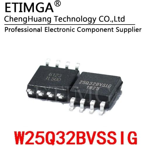 5PCS/LOT W25Q32BVSSIG 25Q32BVSIG SOP-8