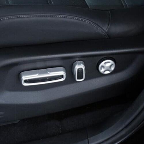 ABS chrome For Honda CR-V CRV 2017 Car styling accessories Car Seat adjustment Switch buttons panel Cover Trim